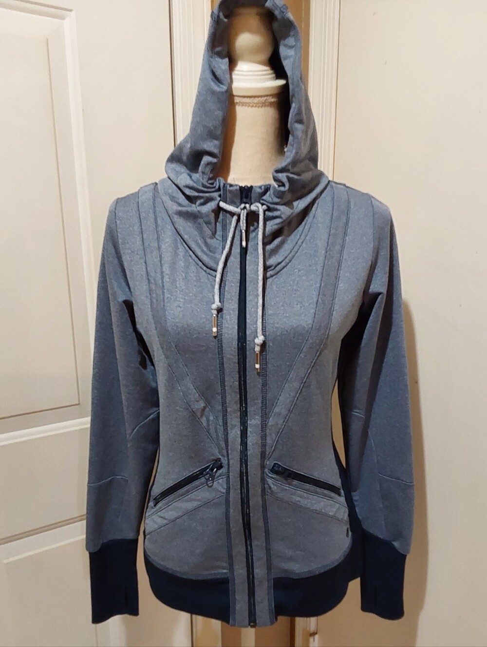 🌺 MPG Sport Athletic Zip-Up Hooded Jacket